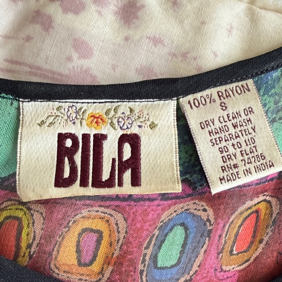 Bila Multicolor Sleeveless Midi Dress - Picture 4 of 9